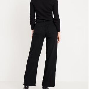 Old Navy Women's Wide Leg Pants - Black
